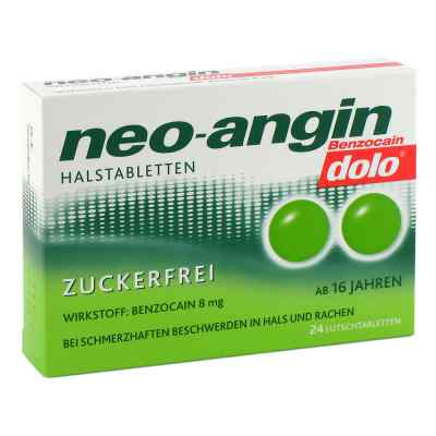 Neo Angin Benzocain dolo Halstabletten zuckerfrei