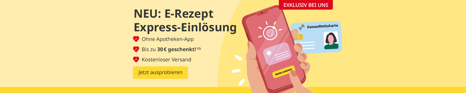 E-Rezept Express-Einlösung - ohne Apotheken-App