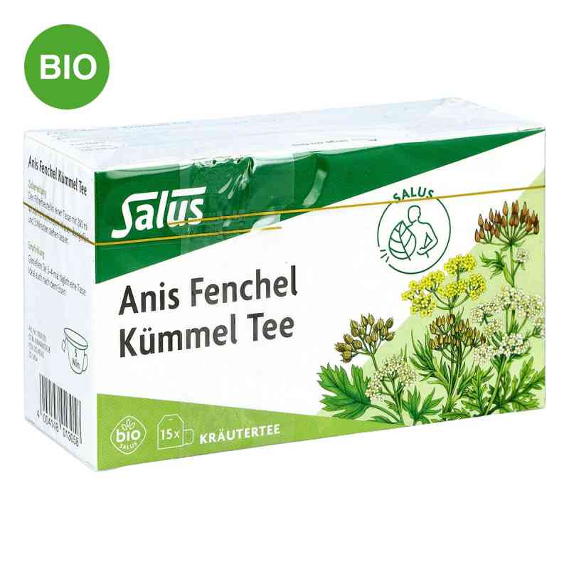 Anis Fenchel Kümmel Tee Salus Filterbeutel 15 stk von SALUS Pharma GmbH PZN 00249343