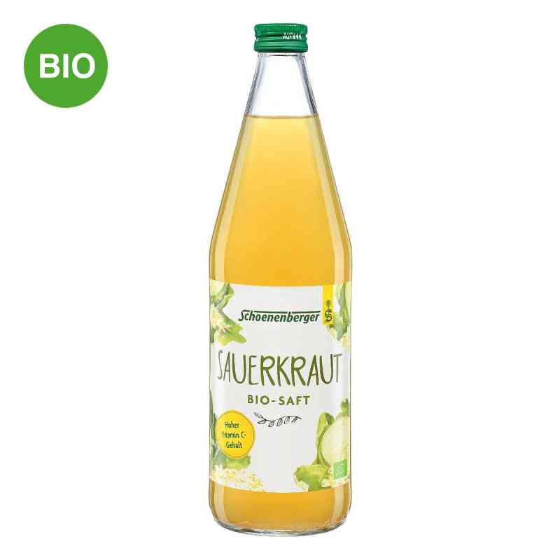 Schoenenberger Sauerkraut Saft Bio 750 ml von SALUS Pharma GmbH PZN 00692305