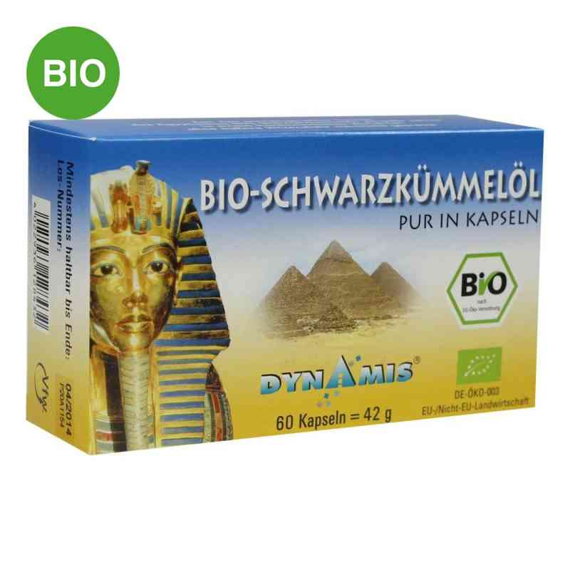 Dynamis Ägyptisches Schwarzkümmelöl Bio PUR Kapseln 60 stk von Dynamis Gesundheitsprod.Vertr.GmbH PZN 01050017
