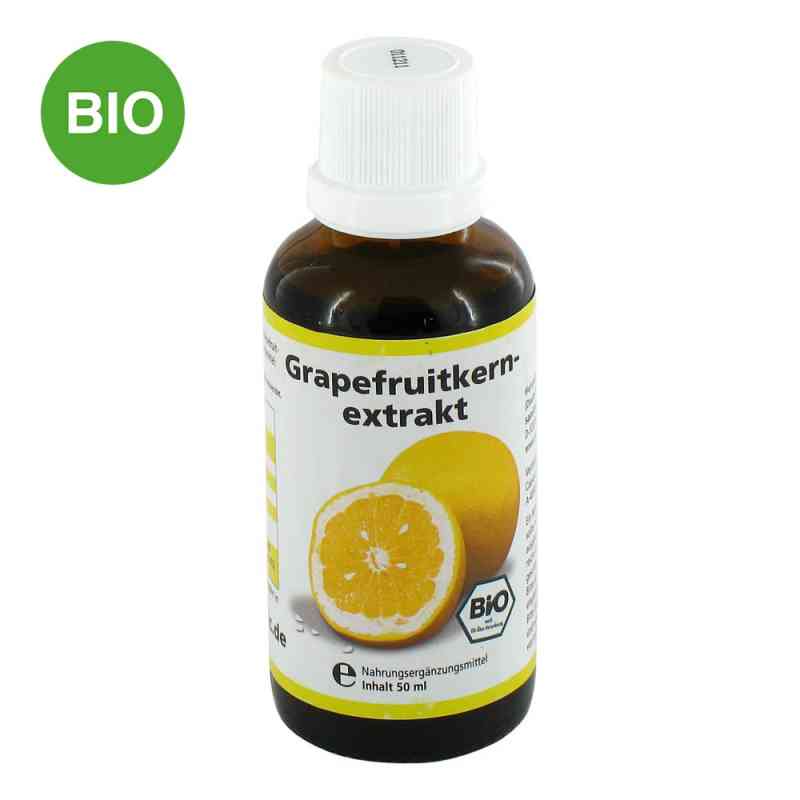 Grapefruit Kern Extrakt Bio Lösung 50 ml von SANITAS GmbH & Co. KG PZN 01160527