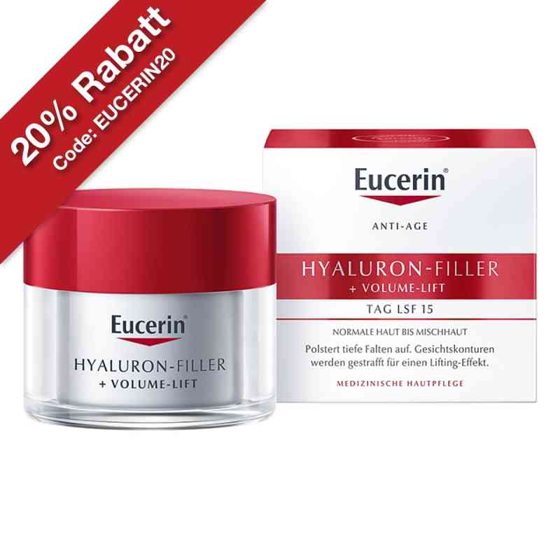 Eucerin Anti-Age Volume-Filler Tag Normale/Mischhaut 50 ml von Beiersdorf AG Eucerin PZN 02398082