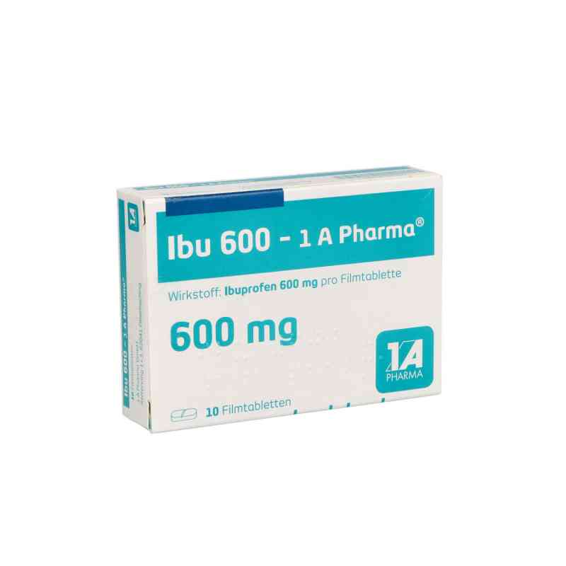 Ibu 600-1a Pharma Filmtabletten 10 stk – Apotheke.de