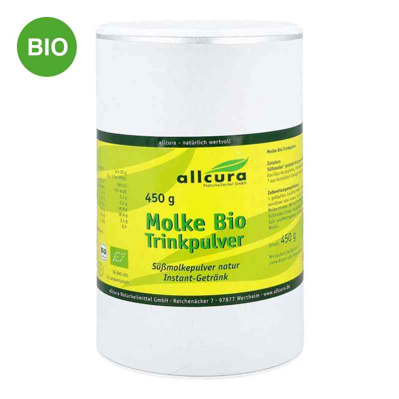 Molke Trinkpulver bio 450 g von allcura Naturheilmittel GmbH PZN 07537938