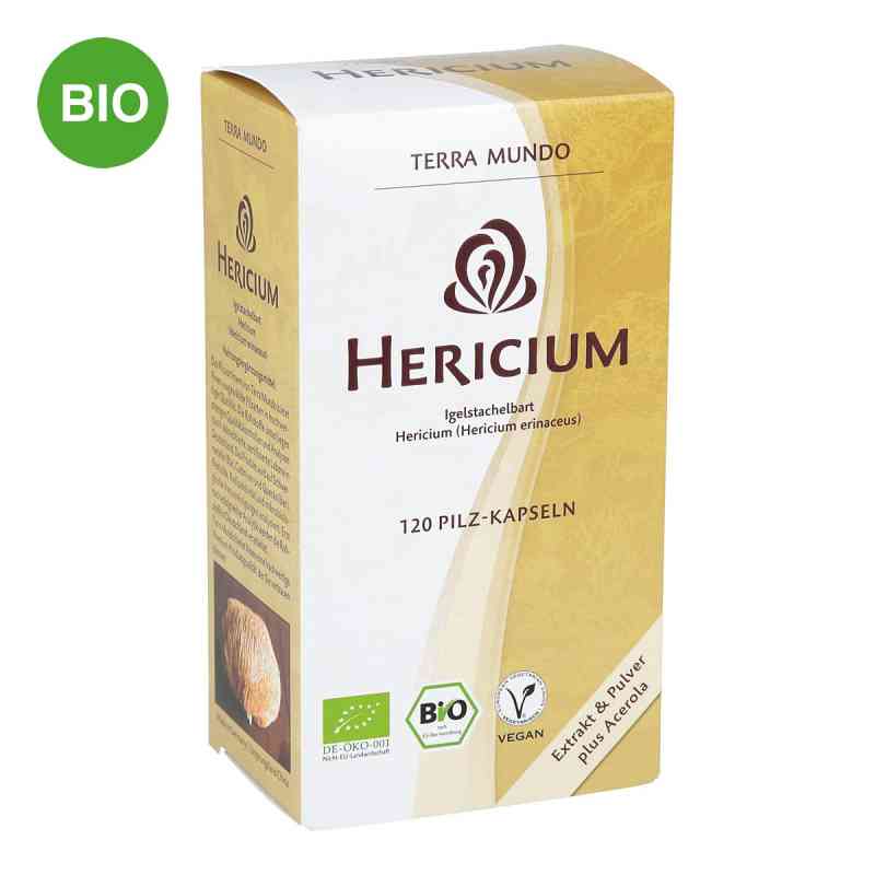 Hericium Vitalpilz Bio Terra Mundo Kapseln 120 stk von Terra Mundo GmbH PZN 07591820