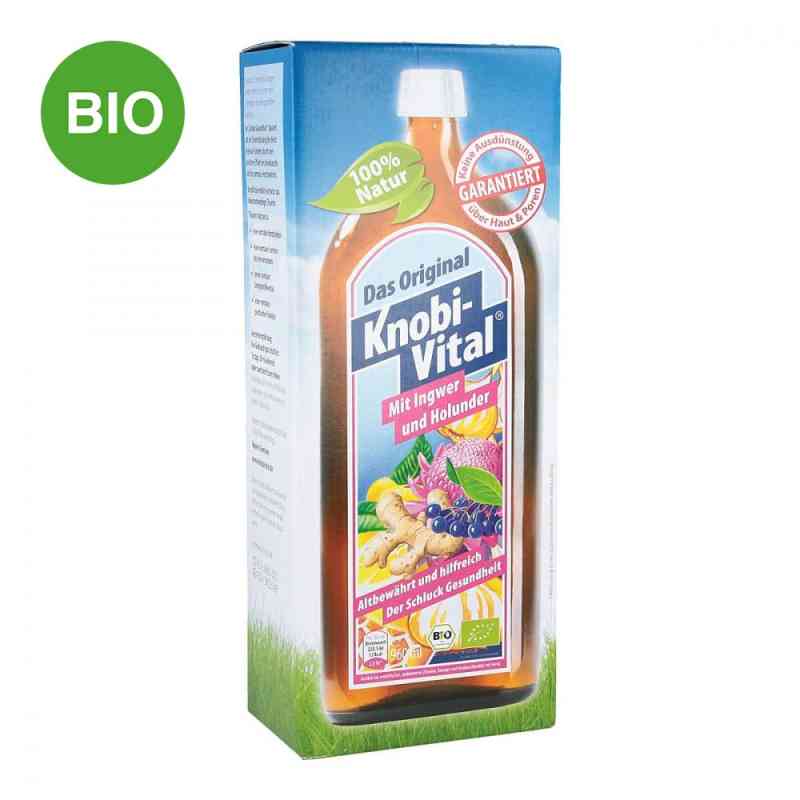 Knobivital mit Ingwer+holunder Bio 960 ml von KnobiVital Naturheilmittel GmbH PZN 08801001