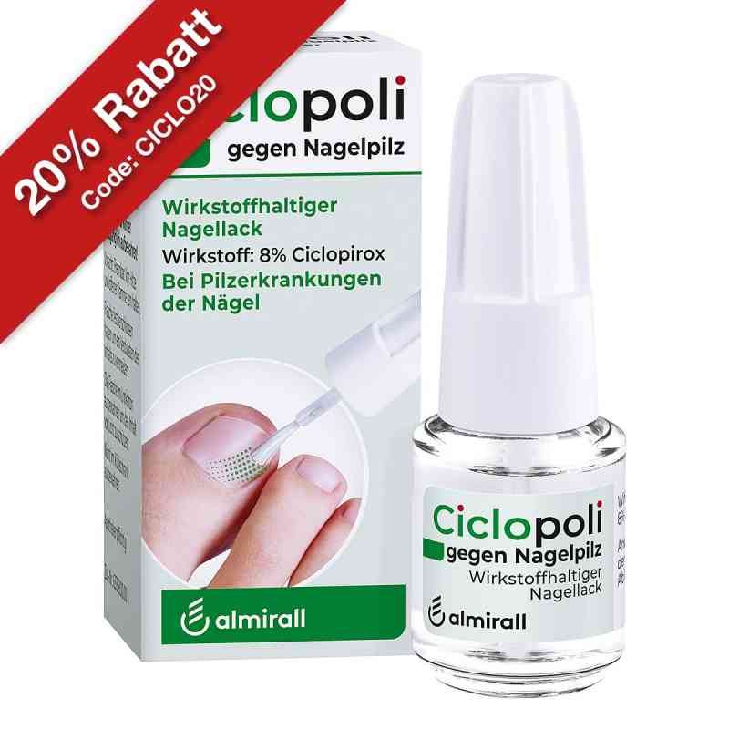 Ciclopoli gegen Nagelpilz 6.6 ml von ALMIRALL HERMAL GmbH PZN 08907142