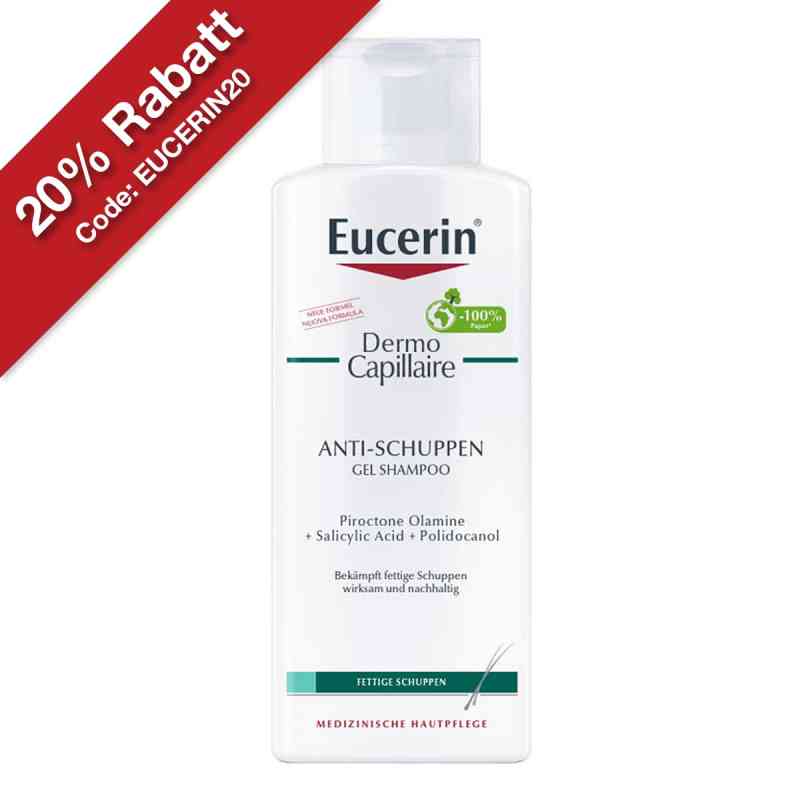 Eucerin Dermocapillaire Anti-Schuppen Gel Shampoo 250 ml von Beiersdorf AG Eucerin PZN 09508094