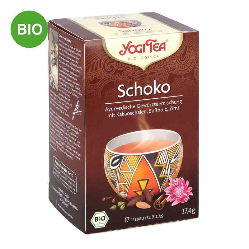 Yogi Tea Schoko Bio 17X2.0 g von YOGI TEA GmbH PZN 09687518