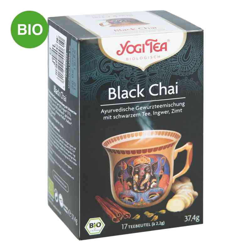Yogi Tea Black Chai Bio Filterbeutel 17X2.2 g von YOGI TEA GmbH PZN 09687688