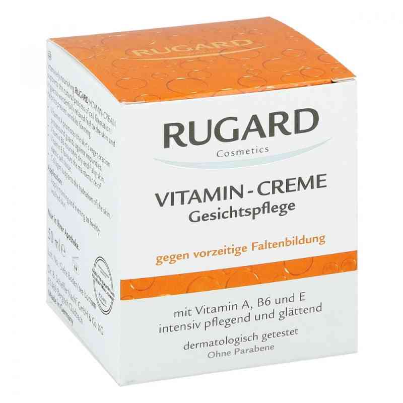 Косметика vitamins. Rugard. Gehwol, Gerlavit, Moor Vitamin Creme, витаминный крем для лица, 75 мл.