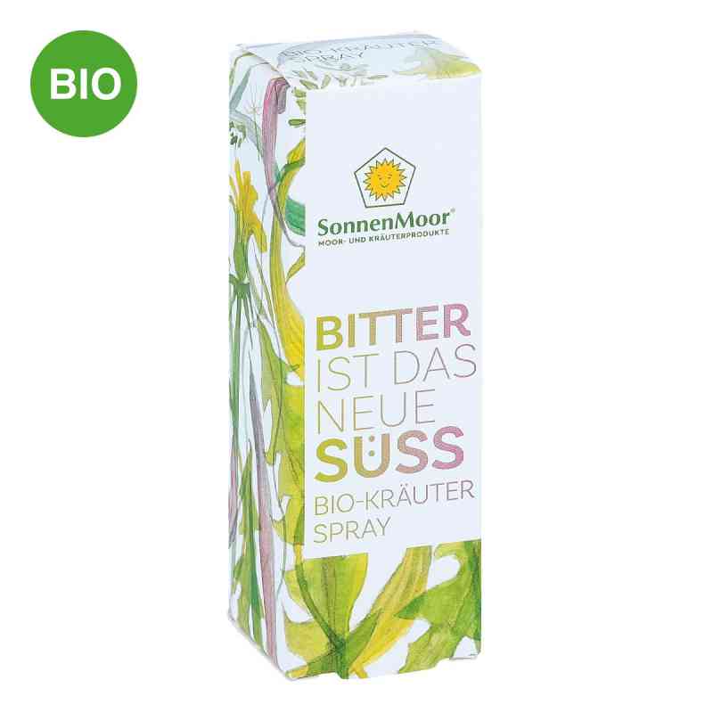 Bio Kräuterspray Bitter ist das neue Süss 20 ml von SONNENMOOR Verwertungs- u. Vertriebs GmbH PZN 14001730