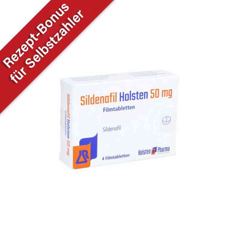 Sildenafil Holsten 50 mg Filmtabletten 4 stk von Holsten Pharma GmbH PZN 14265825
