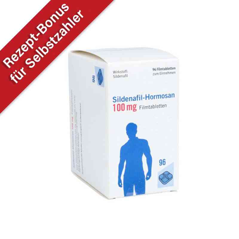 Sildenafil Hormosan 100 mg Filmtabletten 96 stk von HORMOSAN Pharma GmbH PZN 14272179