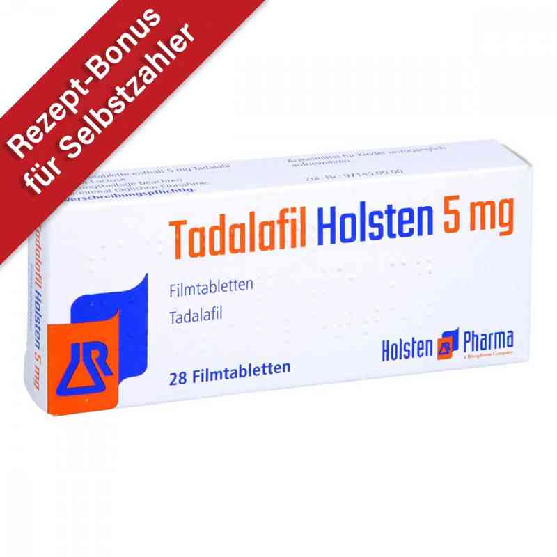Tadalafil Holsten 5 mg Filmtabletten 28 stk von Holsten Pharma GmbH PZN 15825048