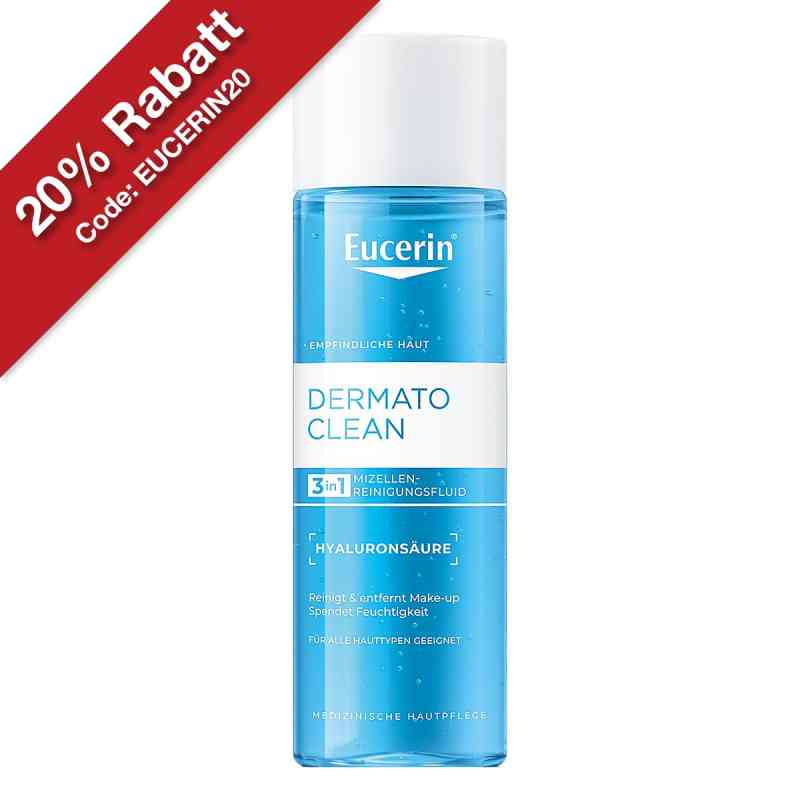 Eucerin DermatoClean Mizellen-Reinigungsfluid 3 in 1 200 ml von Beiersdorf AG Eucerin PZN 16143121
