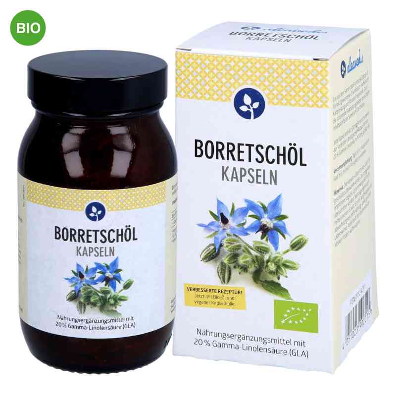 Borretschöl 500 Mg Kapseln Bio Vegan 120 stk von Aleavedis Naturprodukte GmbH PZN 17524291