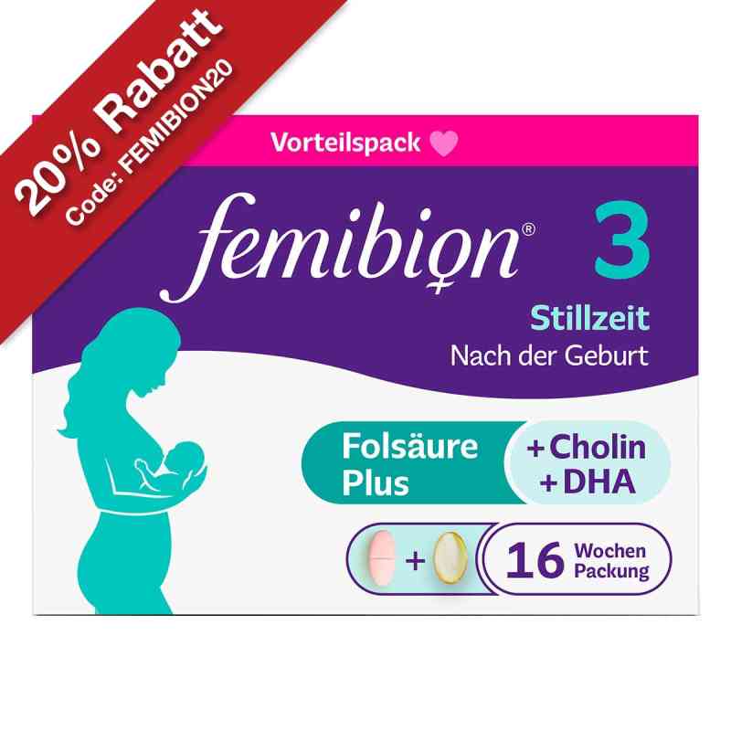 Femibion 3 Stillzeit Kombipackung 2X112 stk von WICK Pharma - Zweigniederlassung der Procter & Gam PZN 17668759
