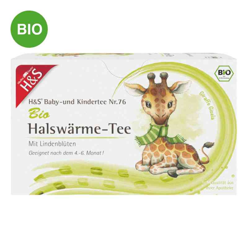 H&s Bio Halswärme-Tee Baby- Und Kindertee Fbtl. 20X1.5 g von H&S Tee - Gesellschaft mbH & Co. PZN 18451513