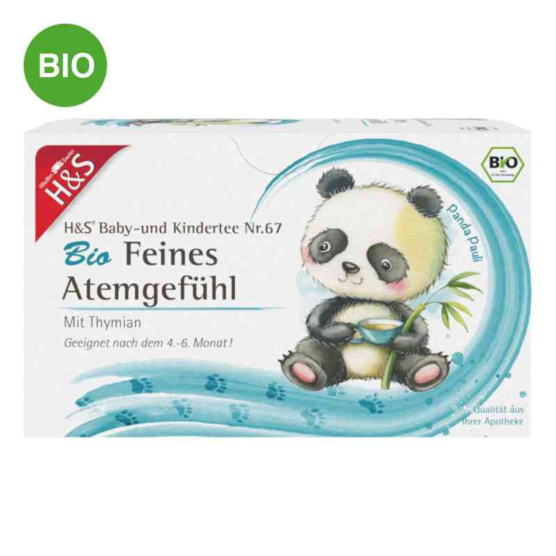 H&s Bio Feines Atemgefühl Baby- U.kindertee Fbtl. 20X1.2 g von H&S Tee - Gesellschaft mbH & Co. PZN 18451536