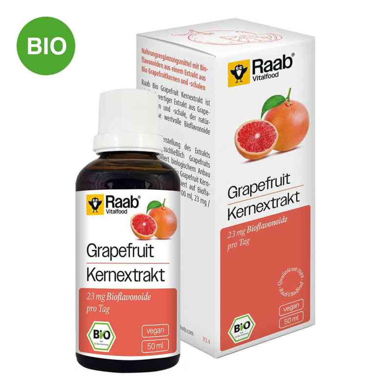 Raab Vitalfood Grapefruit Kernextrakt Bio Flüss. 50 ml von Raab Vitalfood GmbH PZN 19305104