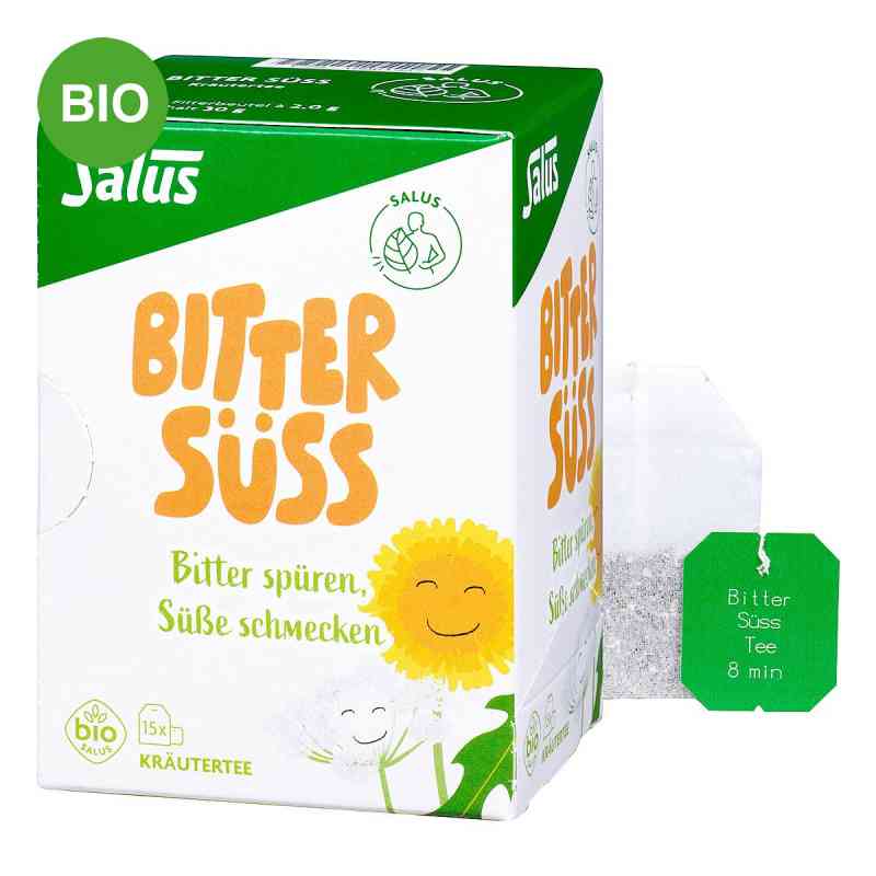 Salus Bitter Süss Tee Bio Filterbeutel 15 stk von SALUS Pharma GmbH PZN 19861957