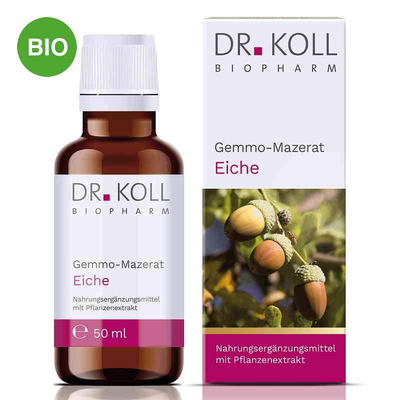 Dr. Koll Gemmo-Mazerat Eiche Tropfen 50 ml von Dr. Koll Biopharm GmbH PZN 20059952
