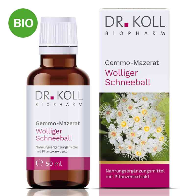 Dr. Koll Gemmo-Mazerat Wolliger Schneeball Tropfen 50 ml von Dr. Koll Biopharm GmbH PZN 20059998