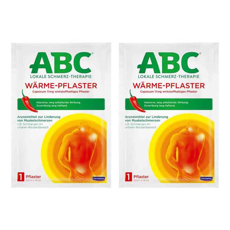 ABC Wärme-Pflaster Capsicum  2x1 stk von Beiersdorf AG PZN 08104831