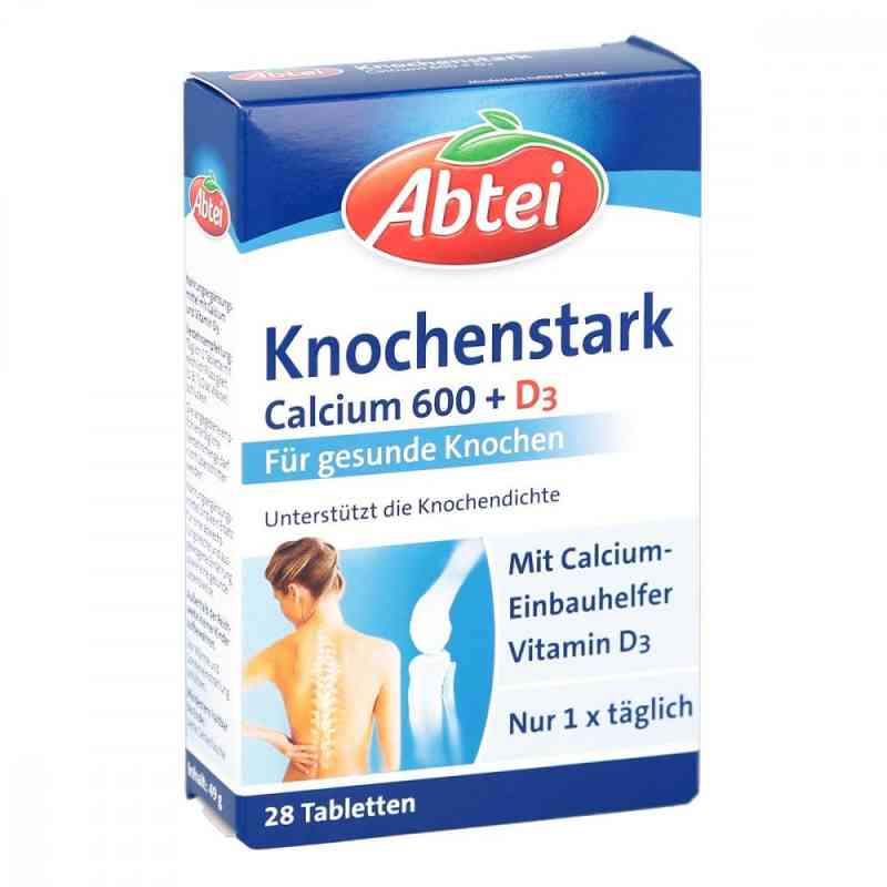 Abtei Knochenstark Calcium 600+d3 Tabletten 28 stk von Perrigo Deutschland GmbH PZN 12475760