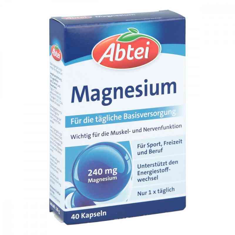 Abtei Magnesium Kapseln 40 stk von Perrigo Deutschland GmbH PZN 07145351