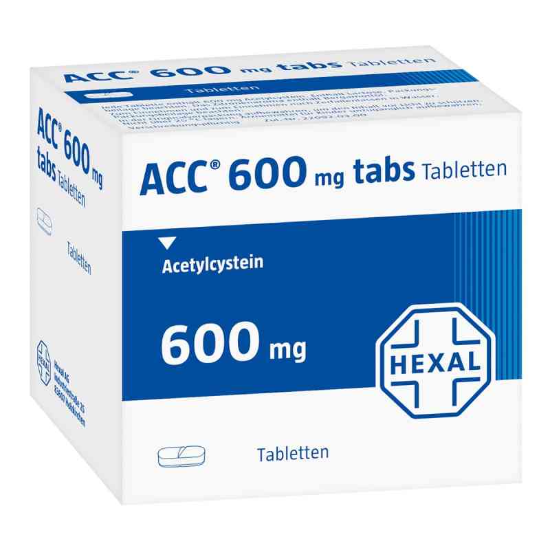 ACC 600mg tabs 50 stk von Hexal AG PZN 00434247