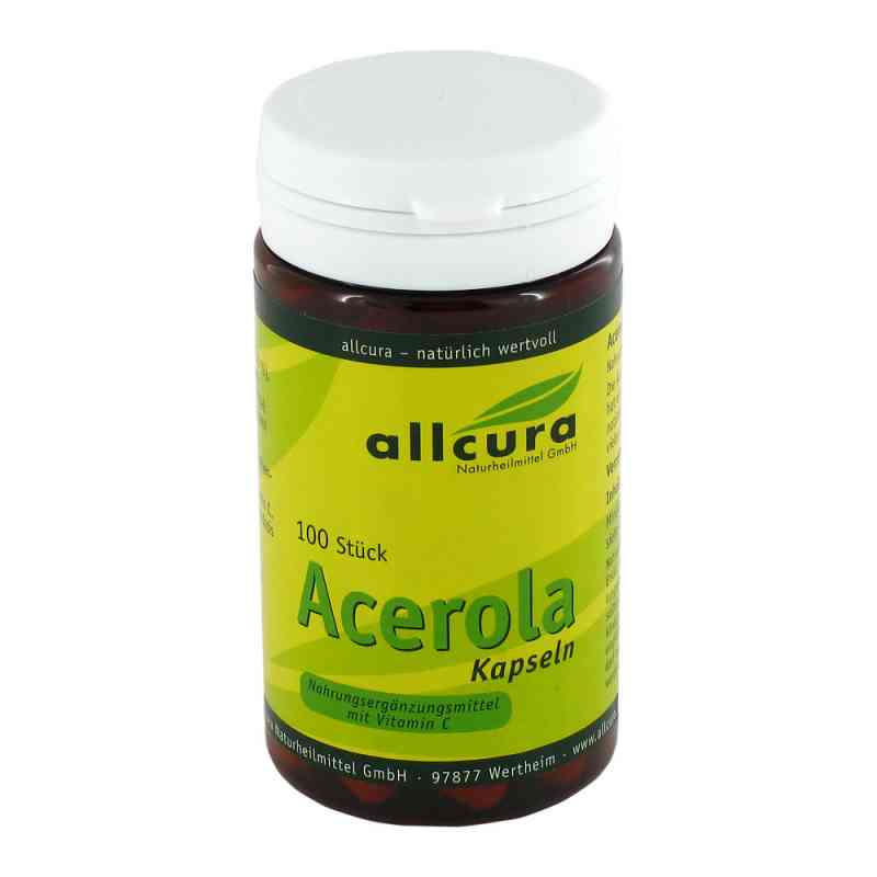 Acerola Kapseln 100 stk von allcura Naturheilmittel GmbH PZN 00254640