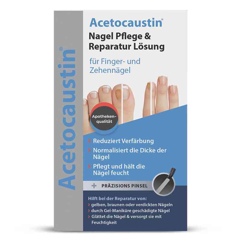 Acetocaustin Nagel Pflege & Reparatur Lösung 9 ml von TheOTCLab B.V. PZN 20333519