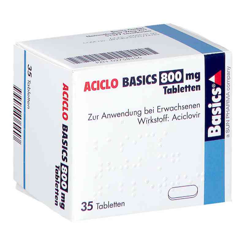 Aciclo BASICS 800mg 35 stk von Basics GmbH PZN 02758356