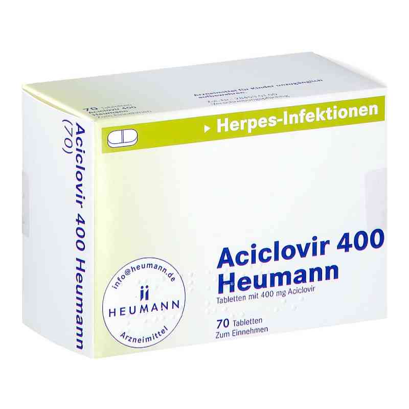Aciclovir 400 Heumann 70 stk von HEUMANN PHARMA GmbH & Co. Generi PZN 06977919
