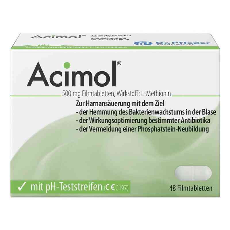 Acimol mit pH Teststreifen Filmtabletten 48 stk von Dr. Pfleger Arzneimittel GmbH PZN 02766290