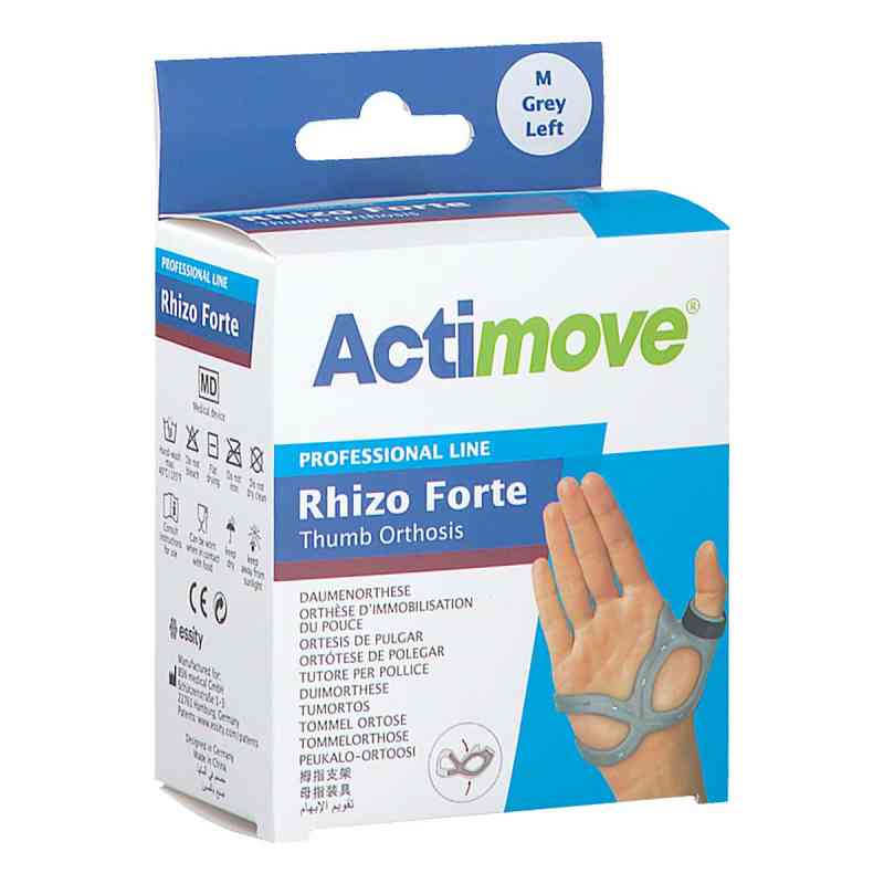 Actimove Rhizo Forte Daumenorthese Links M Grau 1 stk von BSN medical GmbH PZN 17949257