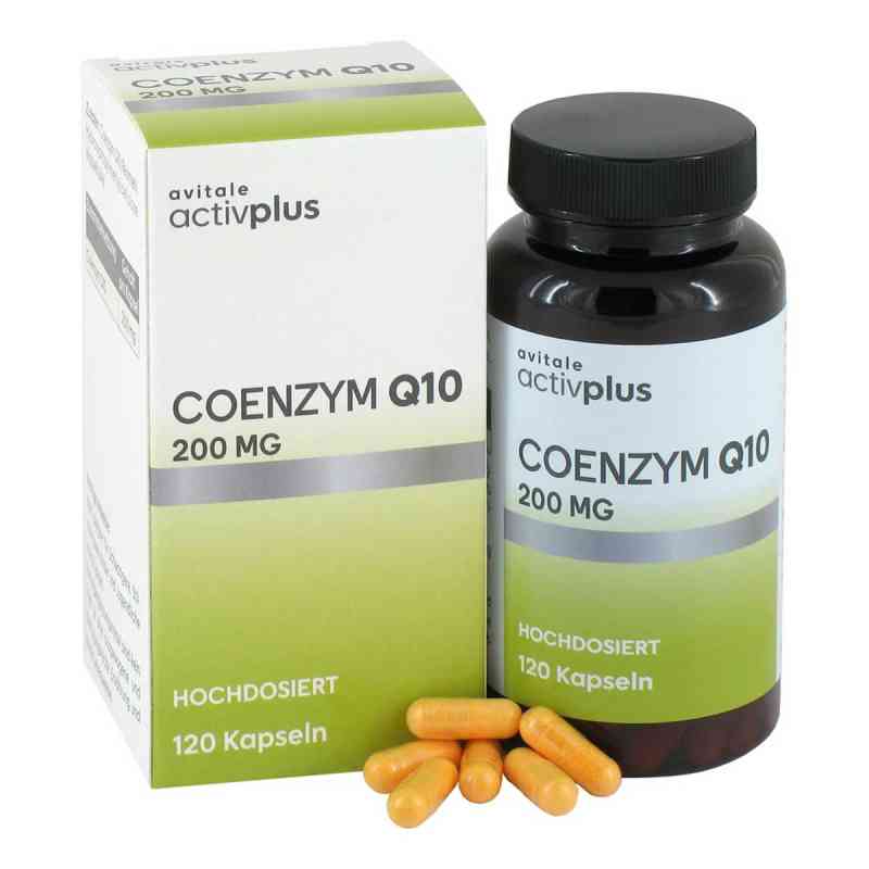 Activplus Coenzym Q10 200 Mg Kapseln 120 stk von Avitale GmbH PZN 20282911