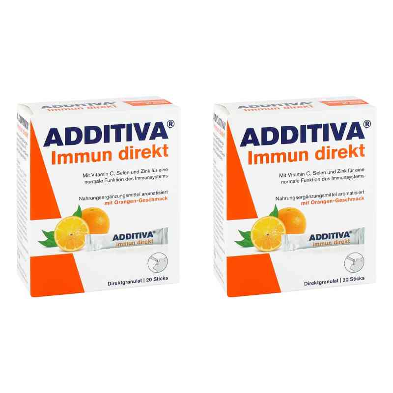 Additiva Immun Direkt Sticks 2x20 stk von Dr.B.Scheffler Nachf. GmbH & Co. KG PZN 08107221