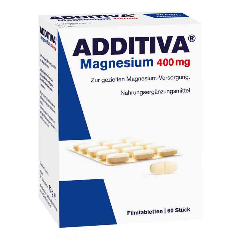 Additiva Magnesium 400 mg Filmtabletten 60 stk von Dr.B.Scheffler Nachf. GmbH & Co. PZN 06139331