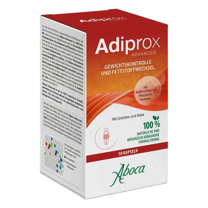 Adiprox advanced Kapseln 50 stk von ABOCA S.P.A. SOCIETA' AGRICOLA PZN 15253416