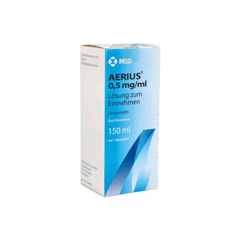 AERIUS 0,5mg/ml Lösung zum Einnehmen 150 ml von Organon Healthcare GmbH PZN 03079290