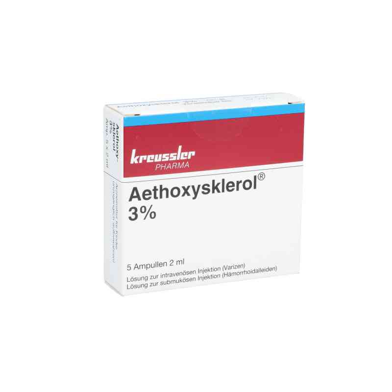 Aethoxysklerol 3% Injektionslösung 5X2 ml von Chem. Fabrik Kreussler & Co. GmbH PZN 01291956