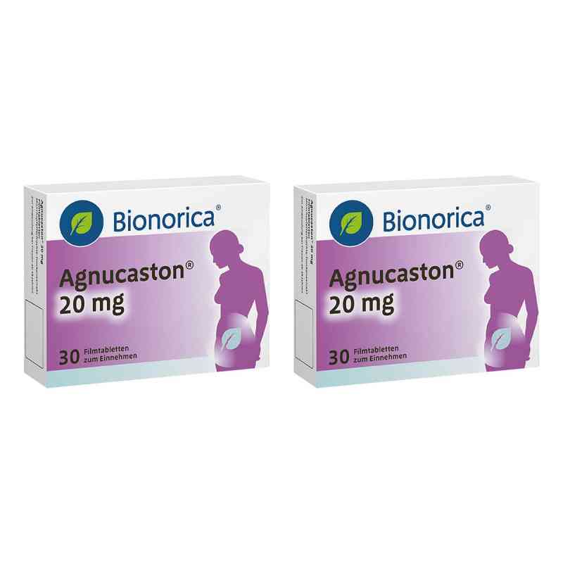 Agnucaston 20 mg Filmtabletten 2x30 stk von Bionorica SE PZN 08106371