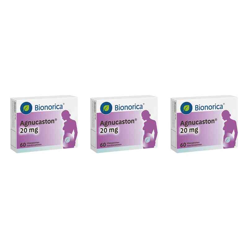 Agnucaston 20 mg Filmtabletten 3x60 stk von Bionorica SE PZN 08106375
