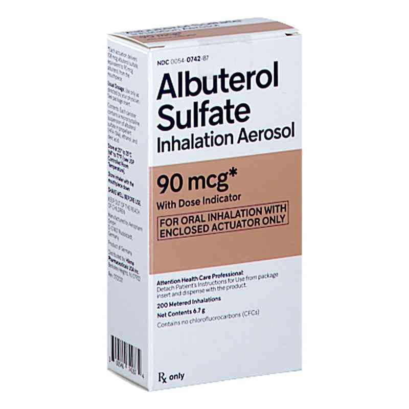 Albuterol Sulfate Inhalation aerosol  1 stk von Hexal AG PZN 19267929