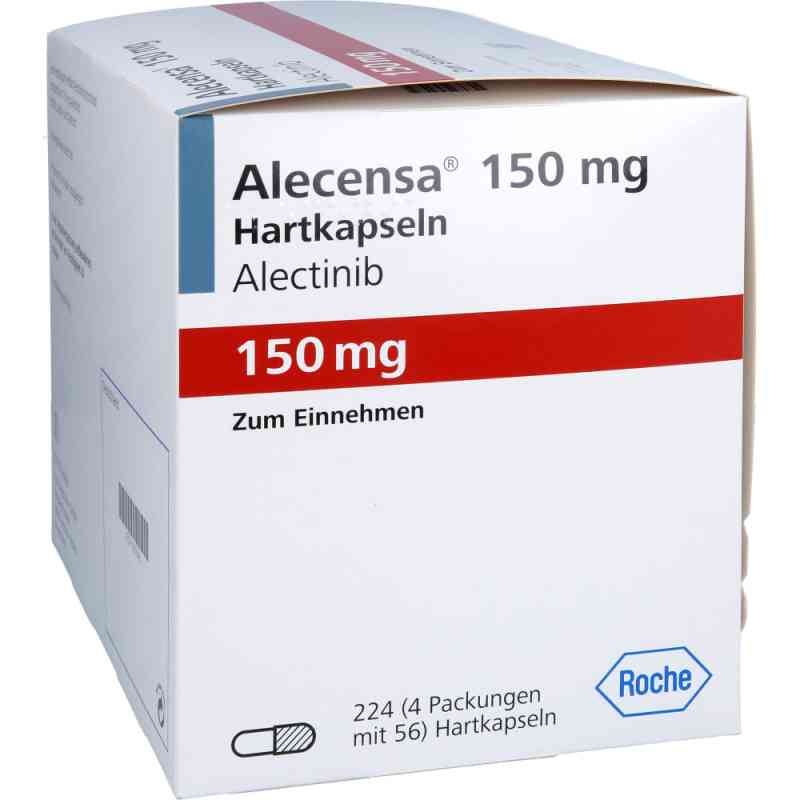 Alecensa 150 mg Hartkapseln 224 stk von Roche Pharma AG PZN 11287648