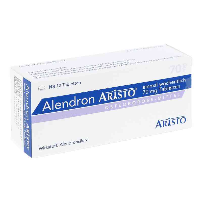 Alendron Aristo einmal wöchentlich 70mg 12 stk von Aristo Pharma GmbH PZN 09615068